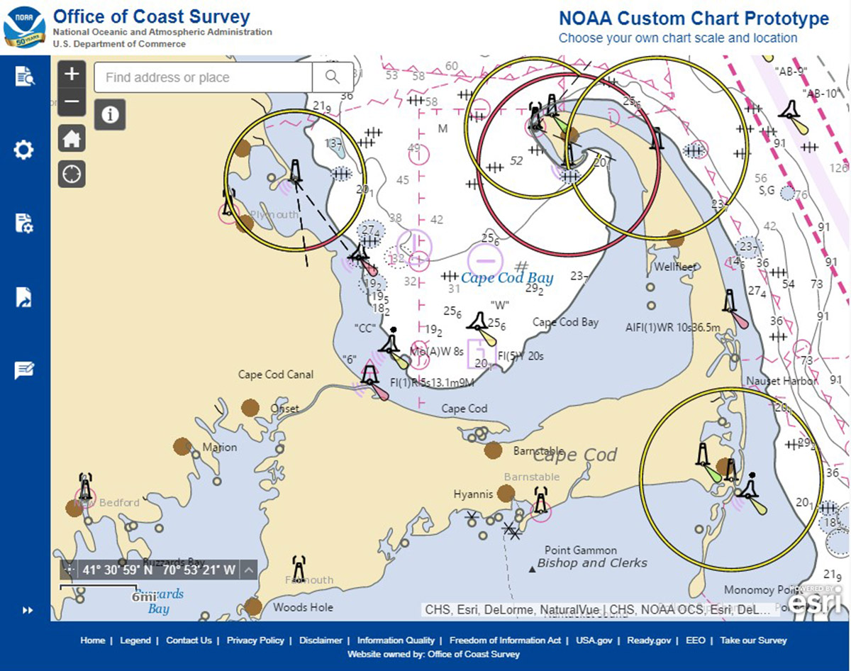 NOAA Custom Chart Tool is worth exploring The Great Lakes Cruising Club